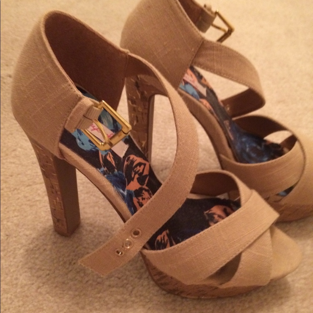 New neutral summer heel.